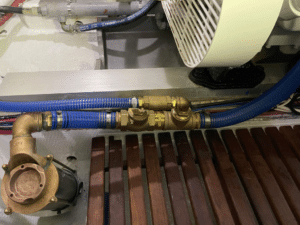 marine engine fresh water Flushing System