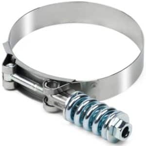 Spring Loaded T-Bolt hose clamp