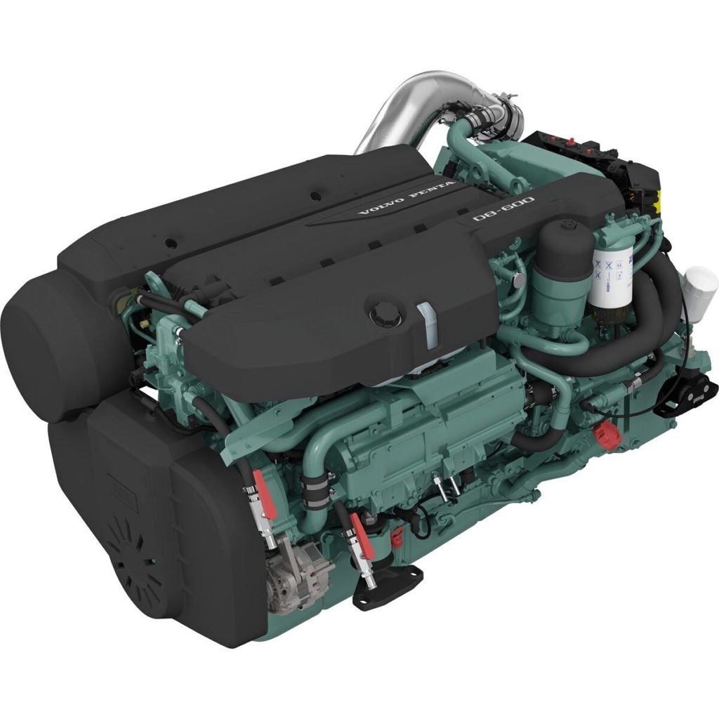 Volvo Penta marine engine cooling system maintenance