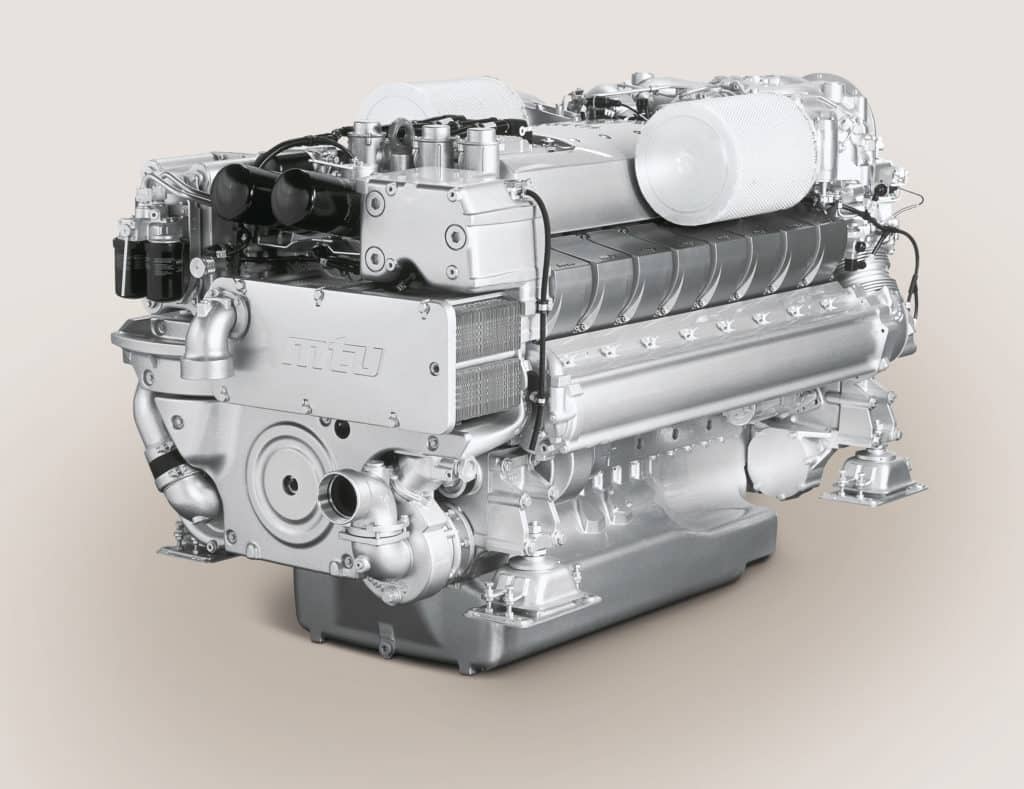 MTU (Rolls Royce) Marine Engine Cooling System Maintenance