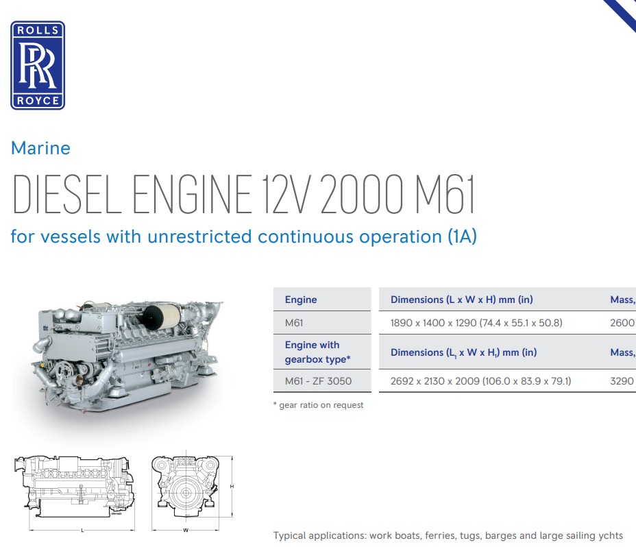 MTU Marine Diesel Engine Services