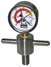  Fuel System up-grade. Racor T-handle vacuum gauge