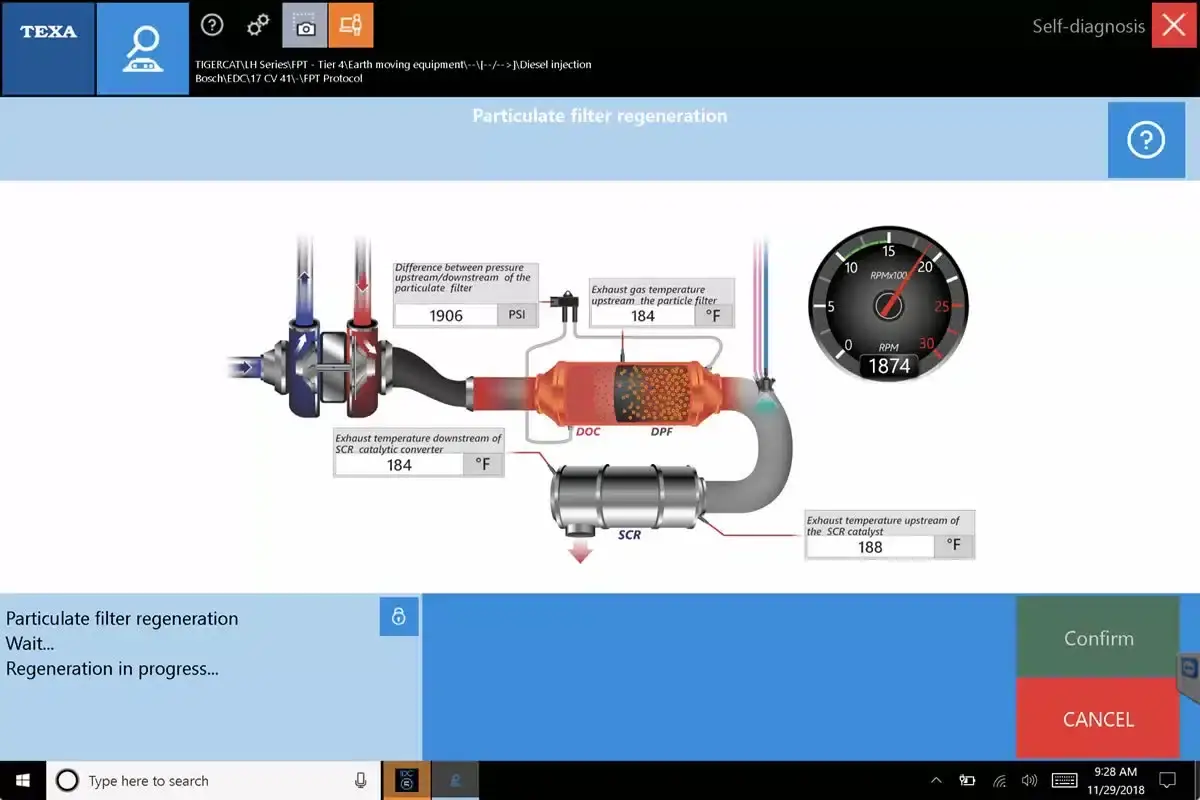 marine engine survey turbo boost