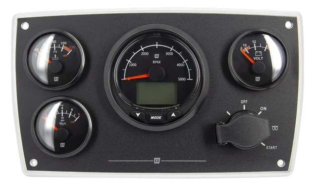 VETUS Marine Diesel Engine Control Panel